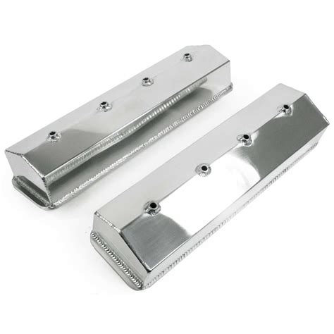 fitting fabricated aluminum valve covers|fabricated center bolt valve covers.